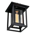thumbnail image 2 of CWI Lighting Winfield 1 Light Farmhouse Metal Outdoor Hanging Light in Black, 2 of 5