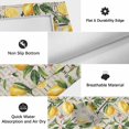 thumbnail image 6 of Summer Yellow Lemon Outdoor Rug for Patio/Deck/Porch, Non-Slip Large Area Rug 3 x 5 Ft, Beige Vintage Pastoral Watercolor Indoor Outdoor Rugs Washable Area Rugs, Reversible Camping Rug Carpet Runner, 6 of 8