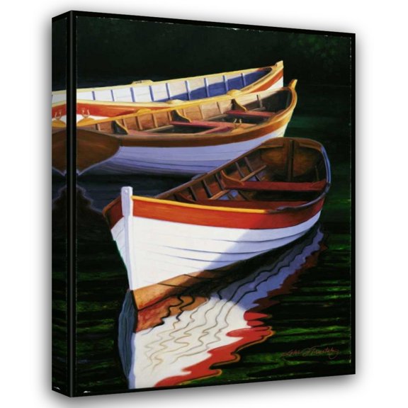 Luke J. Tornatzky 14x18 Gallery Wrapped Canvas Wall Art Titled - Reflection