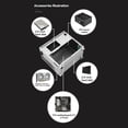 thumbnail image 2 of Caja para PC Micro-ITX SKTC A17 SGCC Caja para Computadora Compatible con Micro-ITX Mini PC Negro, 2 of 5