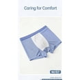 thumbnail image 6 of 10-pack of soft, breathable men's boxer briefs, highly elastic, moisture-wicking, silk crotch, available in multiple sizes (mixed colors)., 6 of 7