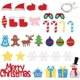 thumbnail image 3 of Felt Christmas Tree, Diy Christmas Tree Diy Christmas Set Hanging Replica For Children Christmas Gift, 3 of 4