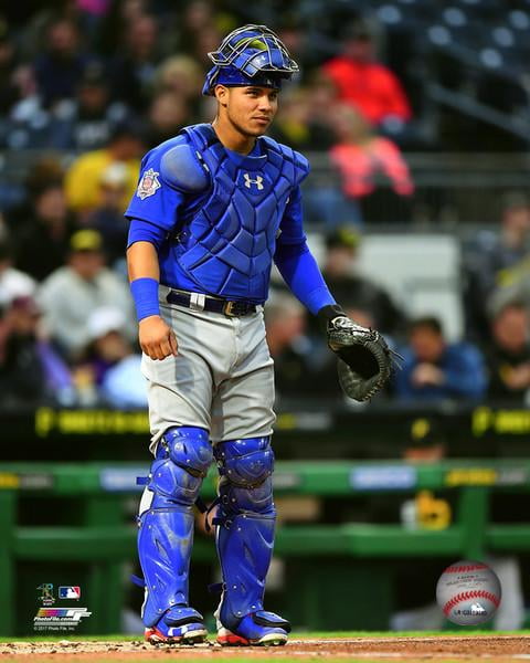 Willson Contreras 2017 Action Photo Print - Walmart.com