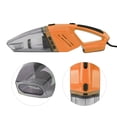 thumbnail image 4 of Aspiradora para coche potente de 12 V y 120 W con succión de 3500 PA para limpieza en seco y húmedo, práctico quitapolvo naranja, 4 of 8