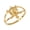 Yellow, variant on 10k White Gold Sea Turtle Ring (Size 12)
