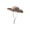 Khaki, variant on Wide Brim Sun Hat, UPF 50+ Outdoor Hiking Hat with Water-Repellent Fabric, Windproof Strap & Breathable Quick-Dry Design, Cowboy Style Bucket Hat for Fishing, Camping & Travel(Khaki)