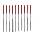 thumbnail image 2 of Eujgoov - Juego de 10 limas de aguja cuadradas y redondas para joyería vidrio metal madera ANGGREK Otros, 2 of 8