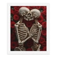 thumbnail image 5 of Paint by Numbers Kit for Adults, Skeletons Embrace Surrounded Roses Paint by Numbers, Easy Paint by Numbers Kit for Adults Beginner, DIY Adult Paint by Number Kits on Canvas, Home Decor, 5 of 7