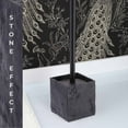 thumbnail image 4 of Evideco French Home Goods Stone Commercial Stone Black Toilet Brush & Holder Set with Toilet Brush, Black, 4 of 9