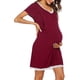 thumbnail image 3 of para parto/parto/enfermería suave vestido de hospital de maternidad Levamdar LRWJ113-2, 3 of 6