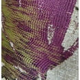 thumbnail image 3 of Plutus Water Lily Fuchsia Magenta and Citrine Pillow 20"L x36"W, 3 of 3
