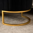 thumbnail image 5 of Velvet Storage Bench for Bedroom, Modern Tufted End of Bed Bench for King Size Bed, Upholstered Long Bench with Gold Legs for Living Room/Entryway, 5 of 7
