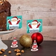 thumbnail image 2 of MasteelfCA 12pcs Chic Christmas Holder Penguin Patterned Message Folder Photo Clip Christmas Party Note Clip for Hone Office, 2 of 7