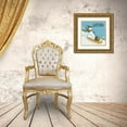 thumbnail image 3 of Zaman, Farida 12x12 Gold Ornate Wood Framed with Double Matting Museum Art Print Titled - Snowman Snowday II, 3 of 4