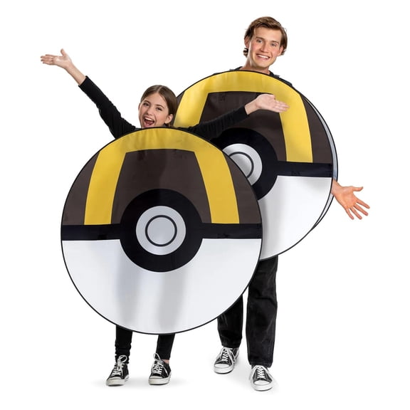 Disguise Kids' PokeMon Ultraball Pop-Out Costume - Size One Size Fits Most - Yellow