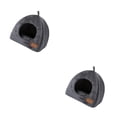 thumbnail image 1 of Methold Cama acolchada ultrasuave y portátil para conejos, cachorros y gatitos, suministros para mascotas, cojín Gris oscuro METRO 2Conjunto, 1 of 1