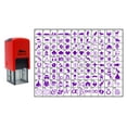 thumbnail image 4 of Choose Your Personalized Icon Rubber Stamp Self Inking SHINY 20 mm Mini Stamper - Red Ink, 4 of 5