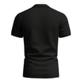 thumbnail image 6 of Fabrcox Quick Dry Mens Polo Shirts Short Sleeve Button Collared Mens Work Shirts Casual Outdoor Athletic Breathable Golf Shirt Men Black S, 6 of 9