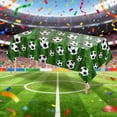 thumbnail image 5 of Yhmxh Soccer Tablecloth Plastic 54 X 108Inch, Soccer Party Decorations Table Cloth Disposable Rectangle Sports Ball Table Cover for Soccer Birthday Party Supplies, 5 of 6