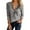 Khaki, variant on Shachafan Knit Zip Front Round Neck Pullover T Shirt Soft Casual Loose Fit Top For Everyday Wear Comfortable Stylish Basic Tee T Shirt Women Blank