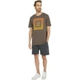 thumbnail image 5 of Hurley Men's T-Shirt Everyday Vintage Washed Wave Check Short Sleeve Tee (XX-Large, Brown Vintage Wash), 5 of 5