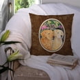 thumbnail image 3 of Carolines Treasures SS8974PW1414 Golden Retriever Fabric Decorative Pillow, 14Hx14W, multicolor, 3 of 4
