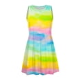 thumbnail image 4 of Womens Dresses Summer Sleeveless Beach Loose Tank With Pockets Tank Sun Casual Dress Yellow XL, 4 of 4
