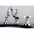 thumbnail image 4 of Kingston Brass KC7161BEX 8 in. Widespread Bathroom Faucet, Polished Chrome, 4 of 5