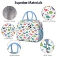 thumbnail image 4 of Womens Colorful Dinosaur and Nature Pattern Lunch Box for Work,Insulated Lunch Bag for Women,Loncheras Para Mujer,Leakproof Adult Lunch Bag for Work,Beach,Travel,Picnic,Camping, 4 of 7