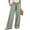 Green, variant on 2026 Workout Pants for Women Lightweight Comfort Solid Color Athletic Pants Casual Drawstring Elastic Waist Trousers with Pockets