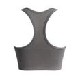 thumbnail image 3 of Top Deportivo Marel para Mujer, Cierre Delantero, Gris Jaspe Talla G, 3 of 4