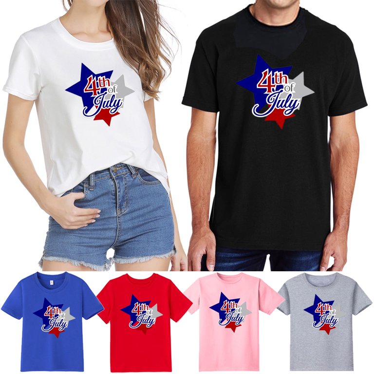 Happy 4th of July Adult's T-Shirt