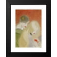 thumbnail image 2 of Helene Schjerfbeck 14x18 Black Modern Framed Museum Art Print Titled - The Family Heirloom (1915 - 1916), 2 of 5