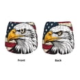 thumbnail image 3 of Balery American Bald Eagle Pantalones cortos deportivos para mujer con forro y dos bolsillos, elásticos, para entrenamiento, gimnasio, yoga-XX-Large, 3 of 7
