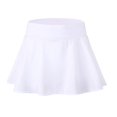 thumbnail image 2 of Girl Athletic Quick-drying Tennis Skirt S-2XL, 2 Layer Women Sports Workout Running Skirts With Built-in Shorts, 2 of 4