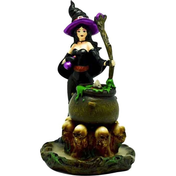 Witch Backflow Incense Burner by Medieval Collectibles