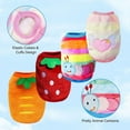 thumbnail image 5 of Vorkoi 4 Pcs Bunny Clothes for Rabbits- Small Animal Guinea Pig Warm Vest Clothes Costume Soft T-Shirt Clothes for Rabbits Hamster Clothes Kitten Ferret Chihuahua Puppy Mini Dog and Small Animals, 5 of 6
