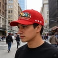 thumbnail image 3 of WKSCLPAI 250 Anniversary USA Hat, Eagle Liberty Cross United States 250th Anniversary Hat, American Flag Printed Patriotic Cap 250 Years Baseball Cap(Red), 3 of 6