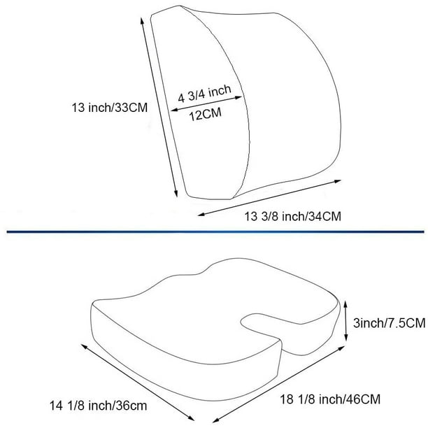 Ergonomic Seat Cushion, Office Chair Cushions