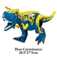 thumbnail image 1 of Jurassic Dinosaur Building Blocks Set: T-Rex, Raptor, Triceratops & Indominus Rex figurer, 1 of 5
