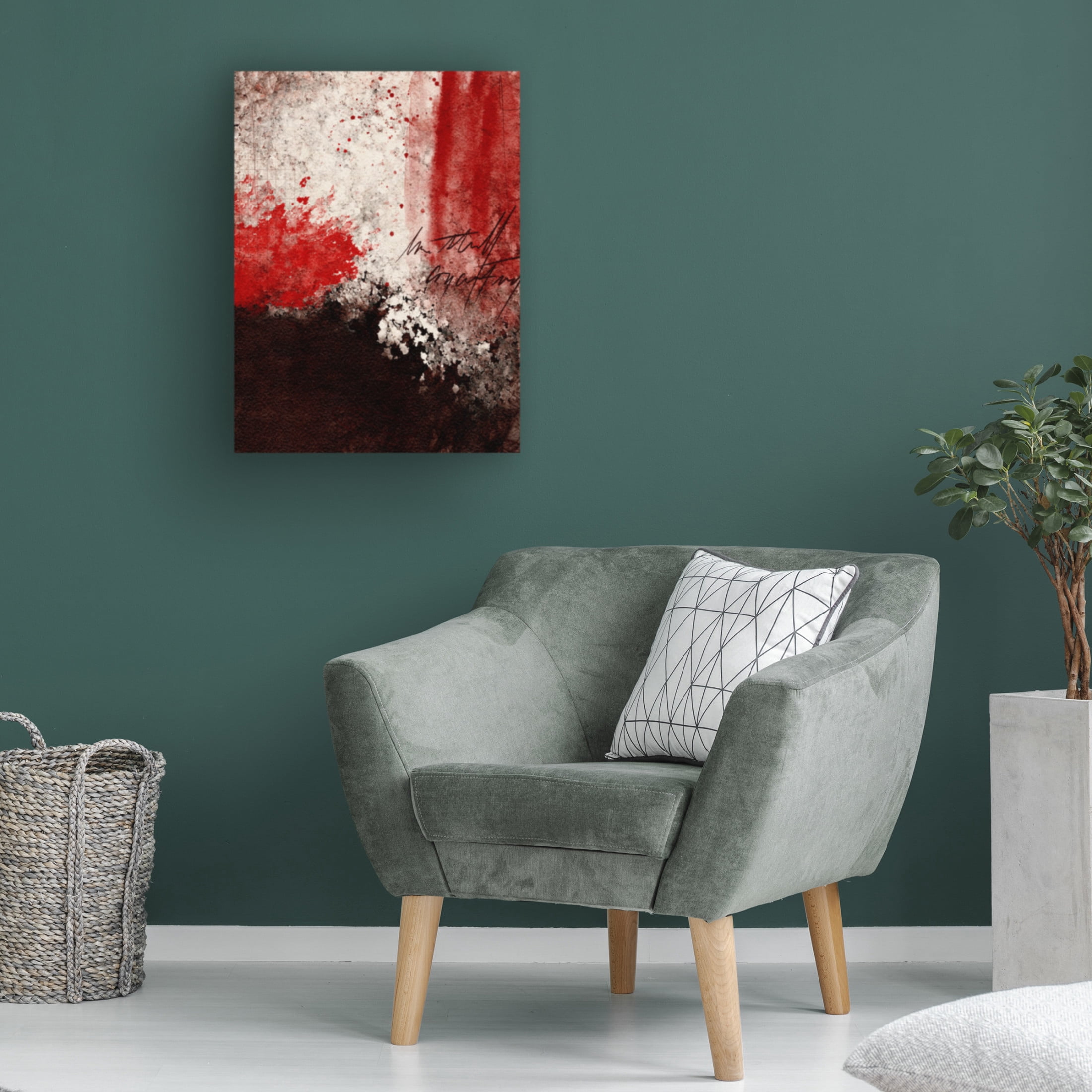 Canvas Wall Art - Hanna Bruer 'Control' Wall Art for Living Room, Bedroom, or Office Décor by Trademark Fine Art - 14 x 19 Inches