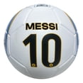 thumbnail image 3 of Pelota de fútbol Icon Sports Messi AFA licenciada, tamaño 5, blanca, 3 of 6