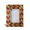 Artisan Hive, variant on Handicrafts Home Rhythm Waves 4x6 Inch Picture Frame, Blue, Resin & Pine MDF, Easy Hang, Perfect for Living Room & Wall Decor