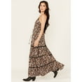 thumbnail image 3 of Idyllwind Women's Floral Print Sleeveless Maxi Dress - IWFA24D3-BLK X-  US, 3 of 5