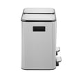 thumbnail image 2 of 40L Dual Kitchen Trash & Recycling Bin (2 x 15L) – Step Pedal, Soft-Close Lid, Removable Inner Buckets, Fingerprint-Resistant – Space-Saving Garbage Can for Home & Office, 2 of 5