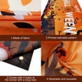 thumbnail image 4 of KatchOn, XtraLarge Happy Halloween Banner - 72x44 Inch | Spooky Happy Halloween Backdrop | Orange and Black Halloween Party Decorations | Halloween Pumpkin Banner for Halloween Decorations Outdoor, 4 of 5