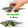 thumbnail image 3 of LNKOO  Dinosaur Toys for 2-10 Year Old Boys-Toy Cars Kids Boys Toys Age 2 3 4 5 6 +boy Toys Mini Animals Figures for Boys Toddler 6 Pack Pull Back Cars Dinosaurs Party Favor Gifts for Boys 2-10 Age, 3 of 7