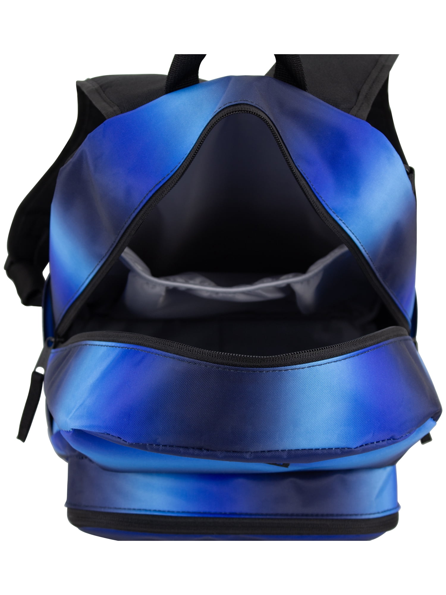 Eastsport Unisex 17" Backpack & Lunch Box 2-Piece Set, Blue Ombre