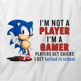 thumbnail image 2 of I'm Not a Player T-Shirt | Cool Quote White Tee Gift, 2 of 5