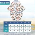 thumbnail image 3 of German Shepherd Beach Hawaiian Shirt, German Shepherd Dog Tropical Vacation Pattern Button Down Shirt for Adults or Dogs, Short Sleeve Summer Shirt, 3 of 8